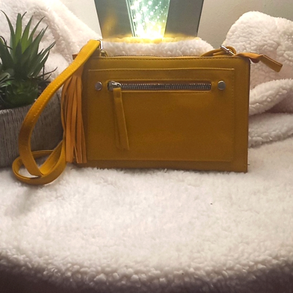 Pre-loved yellow purse